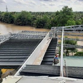 Quán Ăn Sân Vườn Bờ Sông