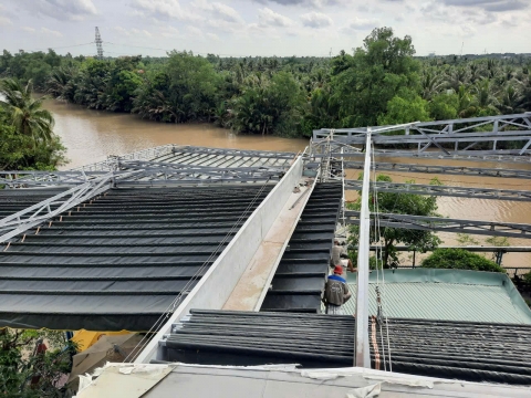 Quán Ăn Sân Vườn Bờ Sông
